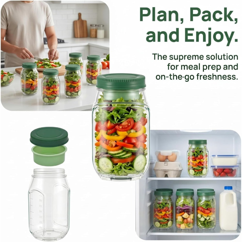 SaladSafe™ Salad Jar