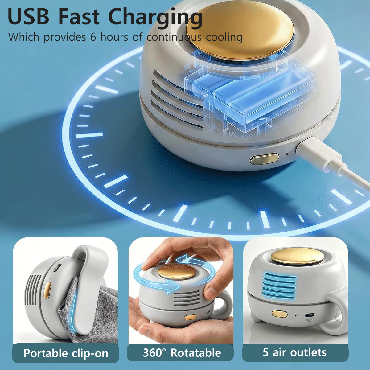 AirPocket™ Clip Fan