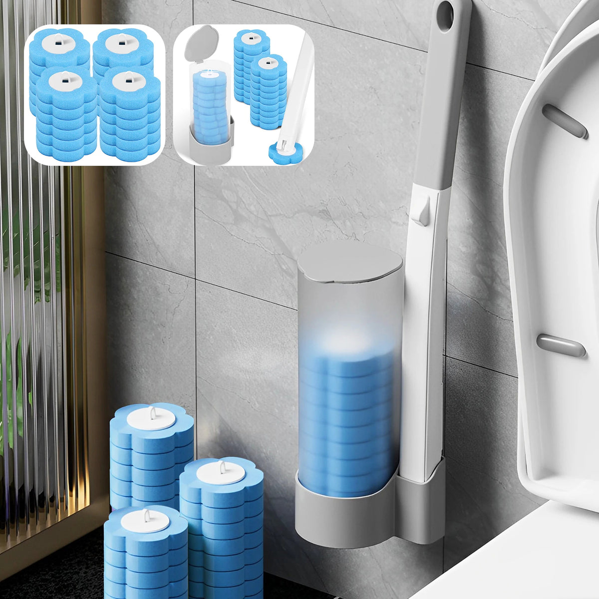 QuickToss™ Toilet Brush