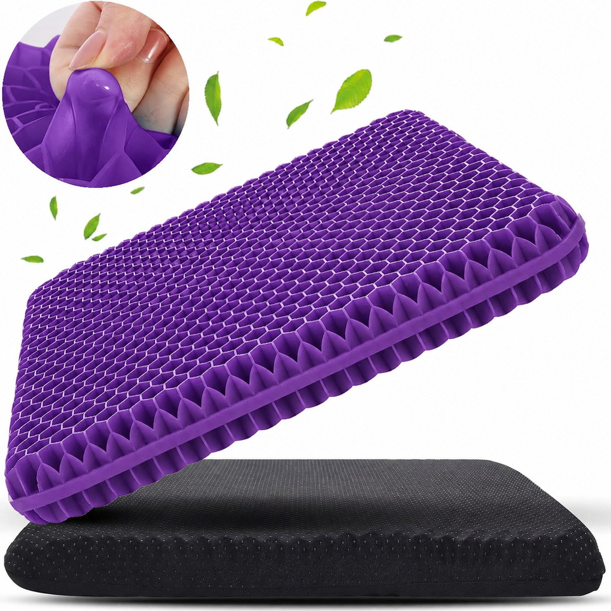 Pressure Relief Seat Cushion for Sciatica, Back, Hips & Tailbone