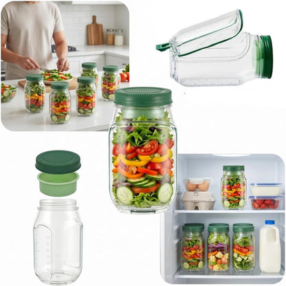 SaladSafe™ Salad Jar