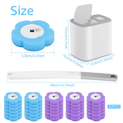QuickToss™ Toilet Brush